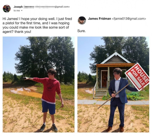 16 очередных шедевров самого усердного и веселого мастера фотошопа Джеймса Фридмана