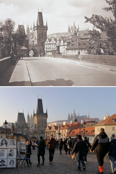 Фотограф показал, как изменился мир за 100 лет, сравнив одни и те же места разных стран: «тогда и сейчас»