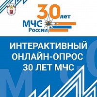 МЧС приглашает к участию в интерактивном онлайн опросе
