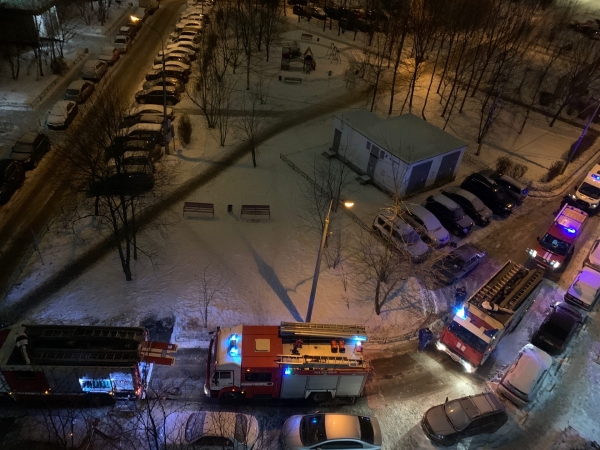 Ночью в 16 микрорайоне потушили пожар в квартире
