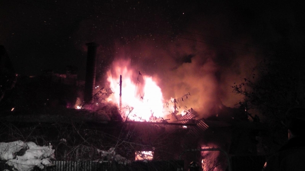 В Алабушево потушили сразу два пожара