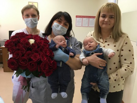 Чудесная двойня! - ГКБ Кончаловского