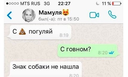 14 убойных сообщений, которые могли отправить друг другу только родственники