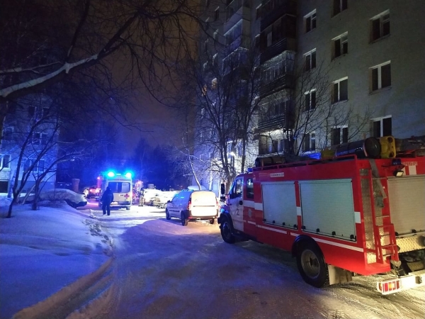В Зеленограде в подъезде сгорел велосипед
