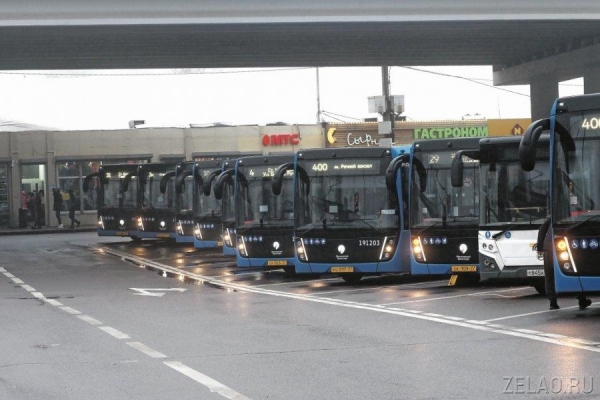 Автобусный парк Москвы модернизирован на 100%