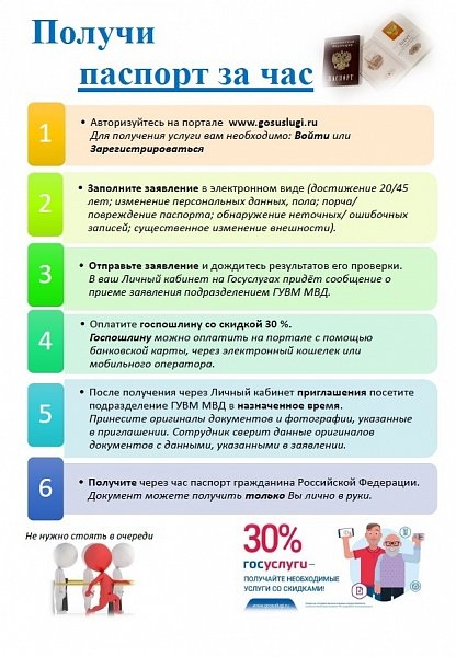 Полиция Зеленограда информирует граждан о том, как заменить паспорт гражданина РФ