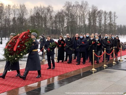Москва помнит о героизме Ленинграда
