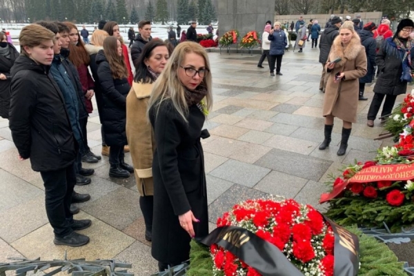 В Санкт-Петербурге возложили венок от москвичей в память о жертвах блокады