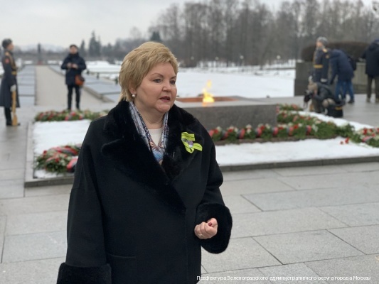 Москва помнит о героизме Ленинграда