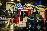 Московские пожарные обеспечили безопасность населения в новогоднюю ночь