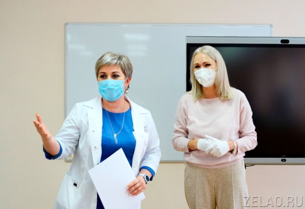 Депутат Госдумы Ирина Белых поблагодарила зеленоградских медиков