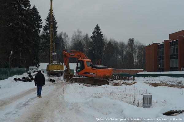 Возле МИЭТа начато строительство нового инновационного центра