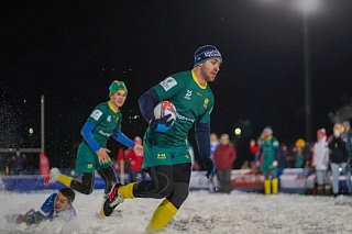В Зеленограде прошел юбилейный фестиваль «Снежное регби» 