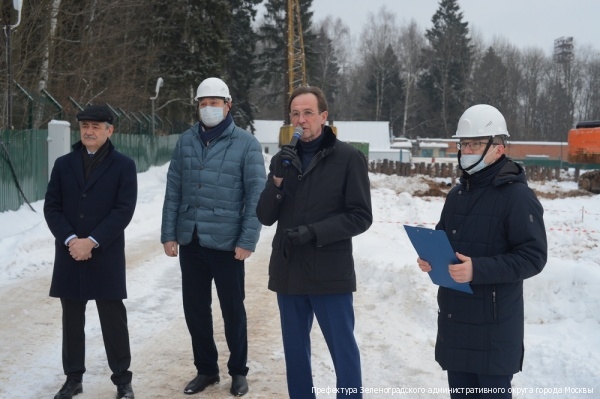 Возле МИЭТа начато строительство нового инновационного центра