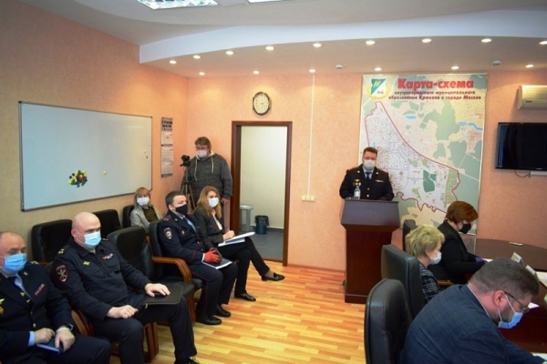 Полиция Крюково отчиталась о проделанной работе перед депутатами местного Совета 