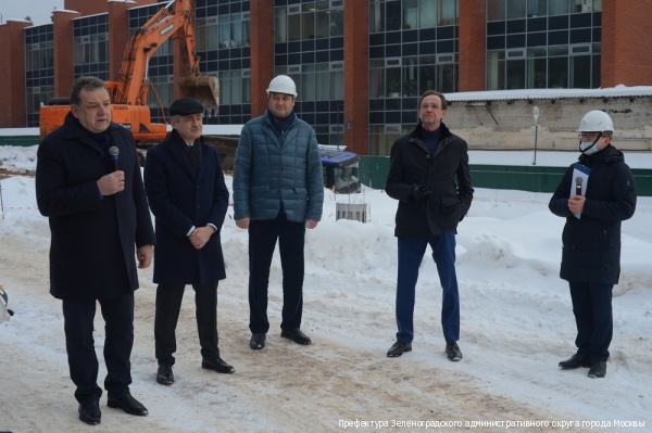 Возле МИЭТа начато строительство нового инновационного центра