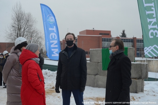 Возле МИЭТа начато строительство нового инновационного центра