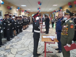 Присяга первого курса кадетов в ГБОУ школе № 1150 имени дважды Героя Советского Союза К.К. Рокоссовского