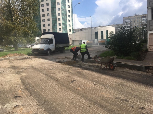 В 70 дворах Зеленограда заменят асфальт