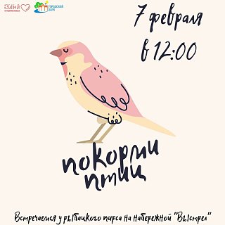 Жителей Солнечногорска приглашают к участию в акции «Покормите птиц зимой»