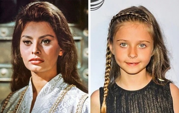 16 фотографий детей и внуков известных знаменитостей, которые сильно похожи на своих предков