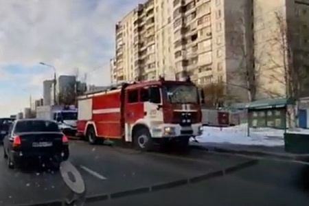 В 15 микрорайоне потушили пожар в жилом доме