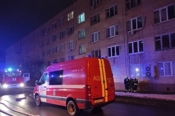 В здании налоговой инспекции Зеленограда потушили пожар