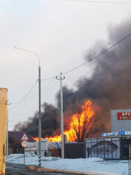 В деревне Юрлово сгорел жилой дом