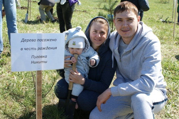 В Зеленограде в честь рождения детей высадят деревья