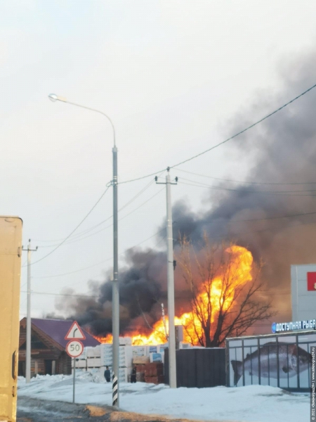 В деревне Юрлово сгорел жилой дом