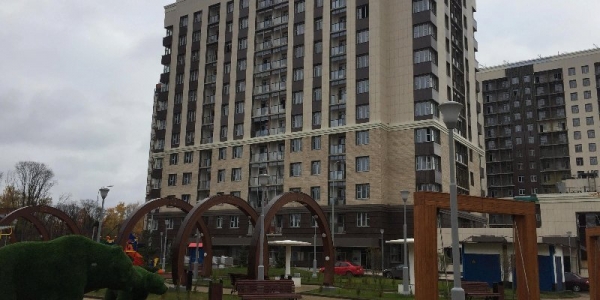 Завершается строительство корпуса в ЖК «Зеленоград Сити»