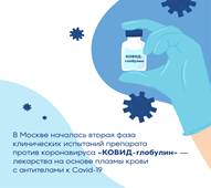 В столице испытывают новое лекарство от COVID-19