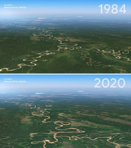 16 сравнительных фото Google Earth, показывающих, как человечество влияет на планету, и это грустная правда