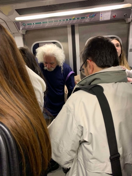 25 комичных персонажей, которые удалось встретить в обычном метро