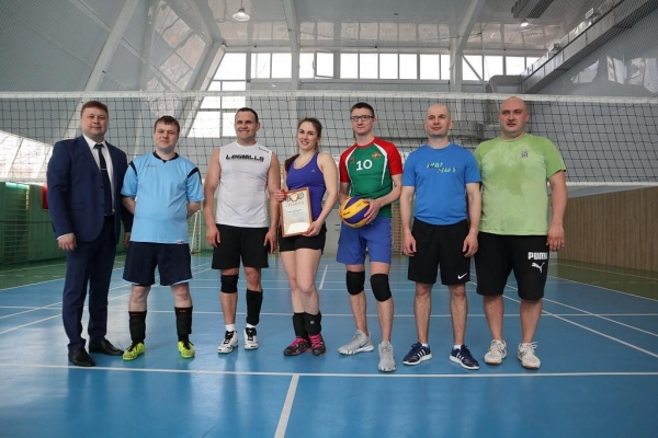 Команда аппарата УВД по ЗелАО стала победителем чемпионата по волейболу 