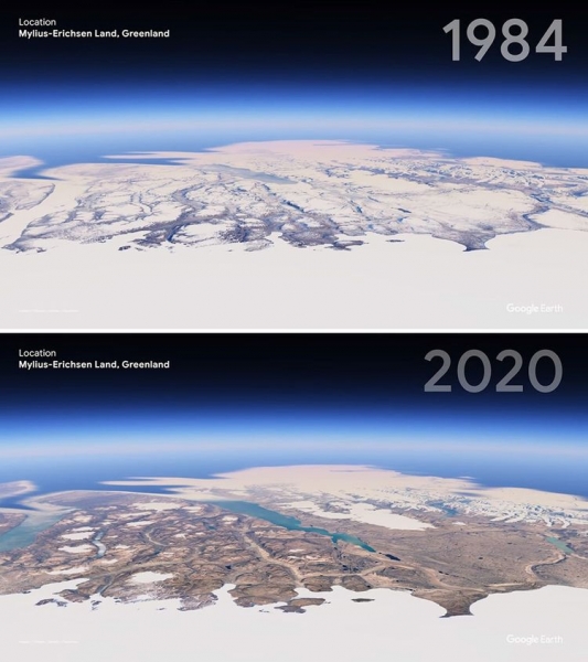 16 сравнительных фото Google Earth, показывающих, как человечество влияет на планету, и это грустная правда