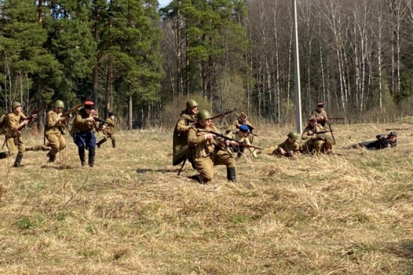 Фестиваль «Победный рубеж» прошел под Зеленоградом в воскресенье