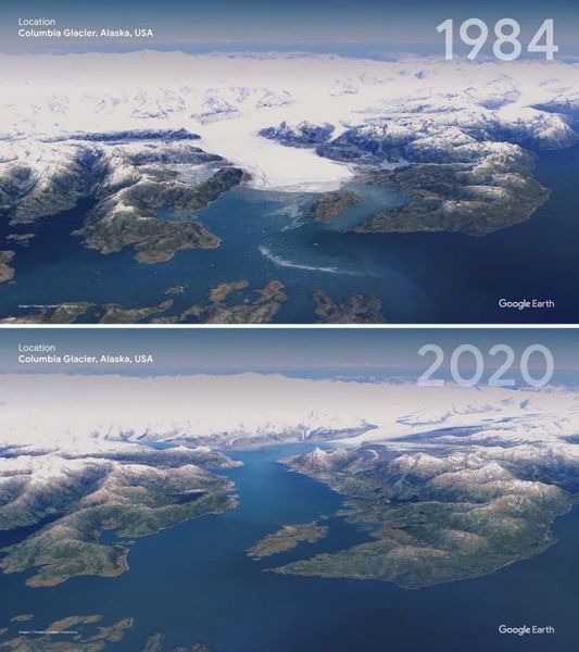 16 сравнительных фото Google Earth, показывающих, как человечество влияет на планету, и это грустная правда