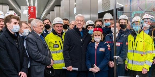 Собянин: Метро стало ближе для 175 тыс жителей Хорошево-Мневников