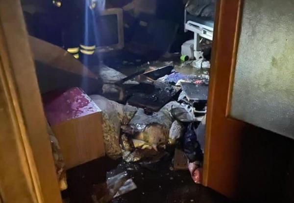 Огнеборцы потушили пожар в корпусе 418 в Зеленограде