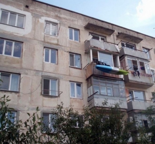 25 отечественных балконов, которые сведут с ума архитекторов, дизайнеров и спасателей