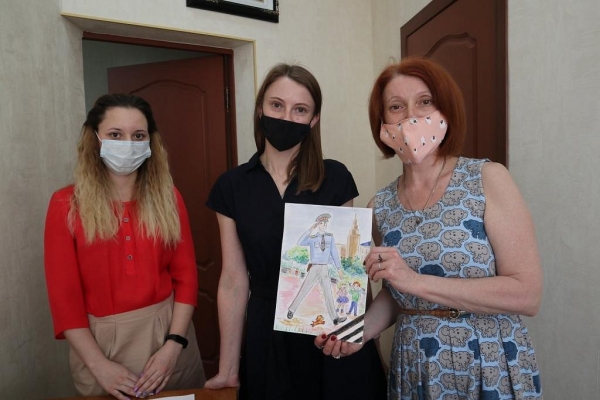 Представитель Общественного совета при УВД по ЗелАО приняла участие в смотре работ для всероссийского конкурса детского творчества "Полицейский Дядя Стёпа - 2021"