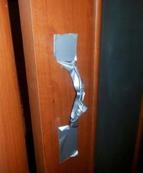 20 фото о том как решают бытовые проблемы люди, у которых навык изобретательности прокачан на 200%
