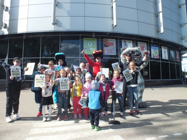 Госавтоинспекция Зеленоградского округа провела акцию в рамках Дня защиты детей