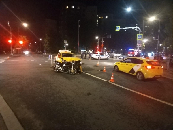 В Зеленограде произошло ДТП с двумя мотоциклами