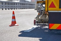 На 78 улицах Зеленограда выполняют работы по нанесению дорожной разметки 