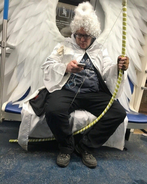 20 очень странных личностей, которых оказались в обычном метро