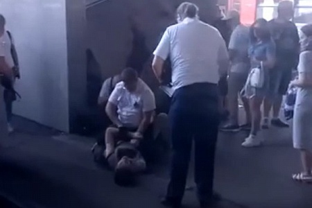«Силовой захват» контролерами безбилетников в Зеленограде