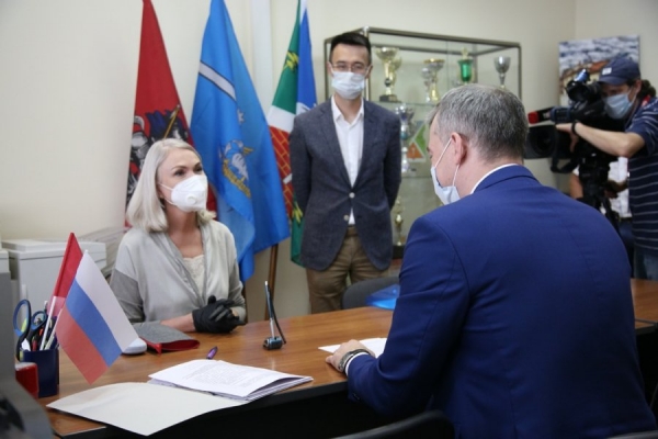 Ирина Белых подала документы для выдвижения кандидатом в депутаты ГД