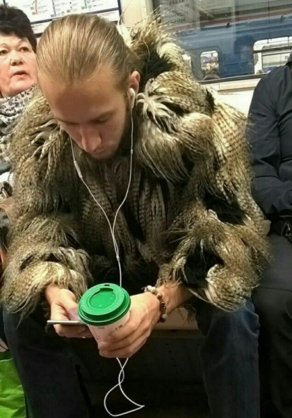 18 пассажиров метро, которые сильно выделяются из общей массы своим нестандартом видом